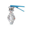 Hand Lever Wafer Hard Seal Stainless Steel Butterfly Valve